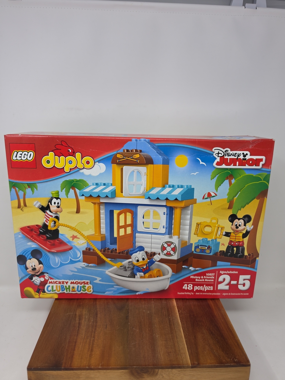 Lego Duplo Disney Mickey Mouse Clubhouse Beach House - Blue/Yellow/Red
